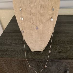 Buffalo Exchange Long Silver Boho Necklace